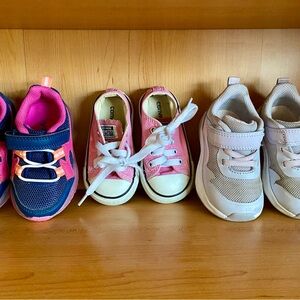 Toddler Girl Sneaker Bundle